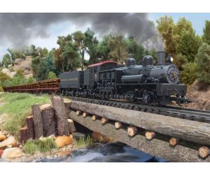 MÄRKLIN 38700 US-Getriebe-Dampflokomotive 'Shay' - Detailansicht 11