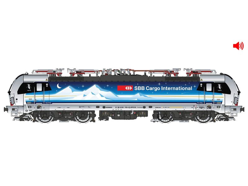 LS MODEL 16562-S SBB E-Lok Vectron- Goldpiercer ACS