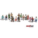 WOODLAND 1908 Herr und Frau Schweizer am Reisen, H0