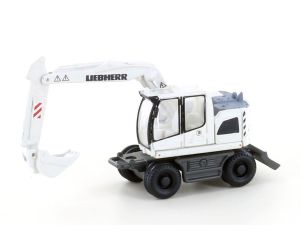 LC 4268 Liebherr Compact Bagger m. Tieflöffel, weiß - Ansicht 1