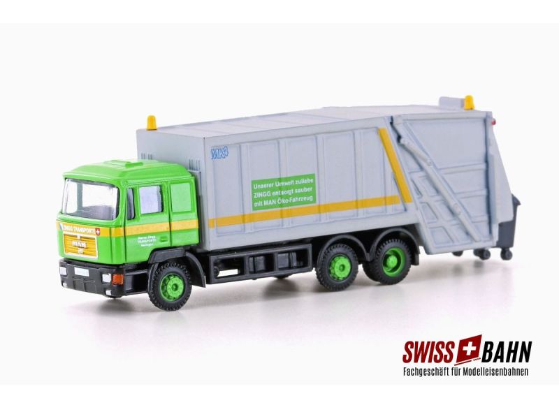 LC 4663 MAN F90 Müllwagen Zingg (CH)