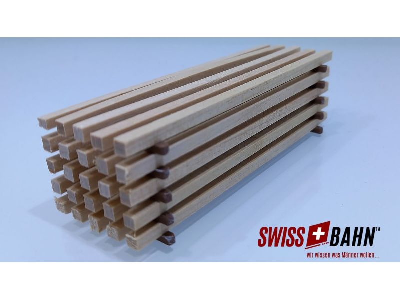 SWIBA 169295 Mucchio di travi, carico H0 (ferrovia in...