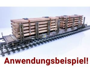 SWIBA 169295 Kantholz- Stapel, Ladegut H0 - Detailansicht 4
