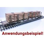 SWIBA 169295 Kantholz- Stapel, Ladegut H0 - Detailansicht 4