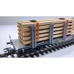 MÄRKLIN 47710-H SBB Rungenwagen Snps - Detailansicht 2