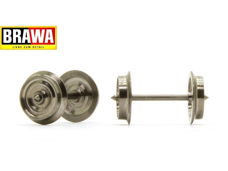 BRAWA 2188 essieu de remplacement H0 -DC