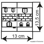 KIBRI 38384 Haus am Postplatz, Bausatz H0 - Detailansicht 4