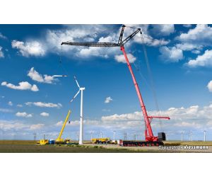 KIBRI 13005 LIEBHERR LTM 1400 mit Wippspitze