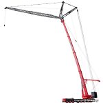 KIBRI 13005 LIEBHERR LTM 1400 mit Wippspitze, H0 - Detailansicht 2
