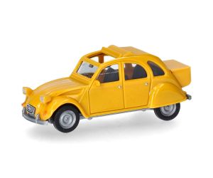 HERPA 027632 Citroen 2CV mit Queue, jaune mimosa - Ansicht 1