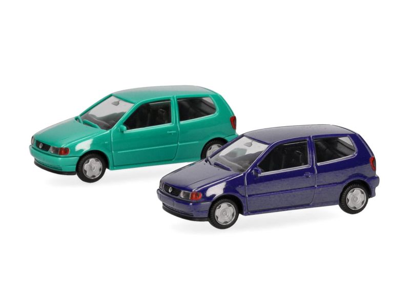 HERPA 12140-007 VW Polo 2 Porte, Set di 2, H0...