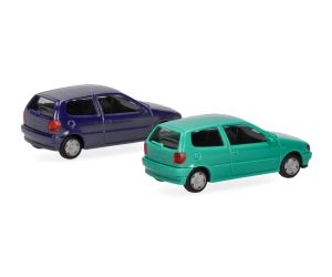 HERPA 12140 VW Polo 2-Türig, 2er-Set, H0