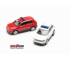 HERPA 13109 VW Tiguan mit Warnbalken, 2er Set H0 - Ansicht 1