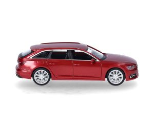 HERPA 430647 Audi A6 Avant, tango rot metallic , H0