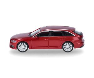 HERPA 430647 Audi A6 Avant, tango rot metallic , H0