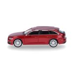 HERPA 430647 Audi A6 Avant, tango rot metallic , H0