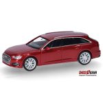 HERPA 430647 Audi A6 Avant, tango rot metallic , H0 - Ansicht 1