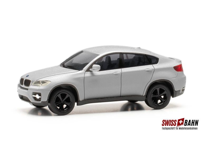 HERPA 24037 BMW X6 (E71), argent titane mat, H0
