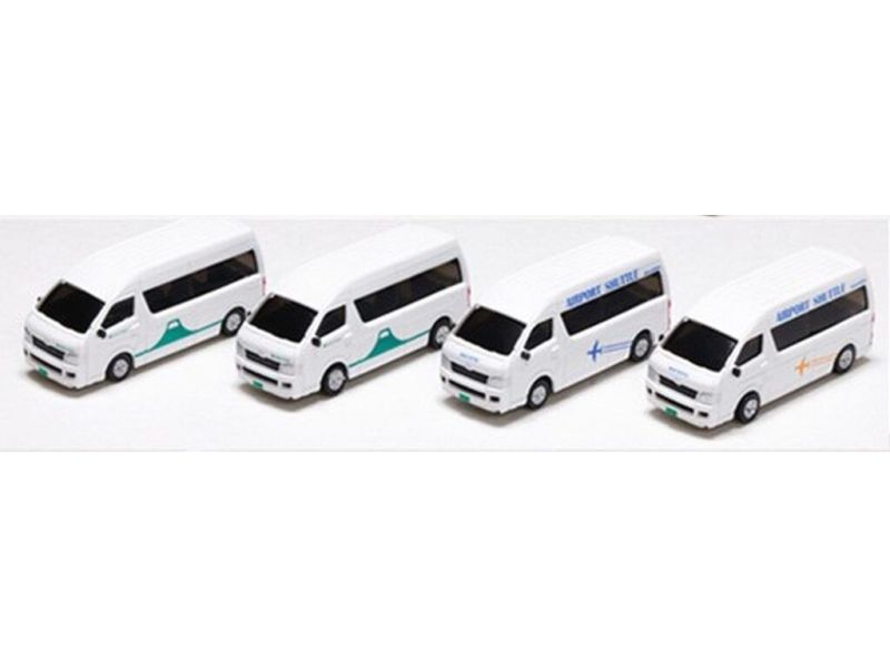 KATO K23-651E -4er Set Toyota Hiace Super Taxi, H0