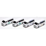 KATO K23-651E -4er Set Toyota Hiace Super Taxi, H0