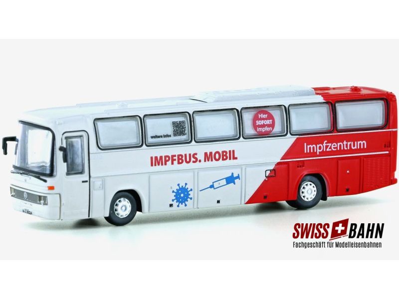 LEMKE 4427 Mercedes Benz O303 RHD 'Impfbus'