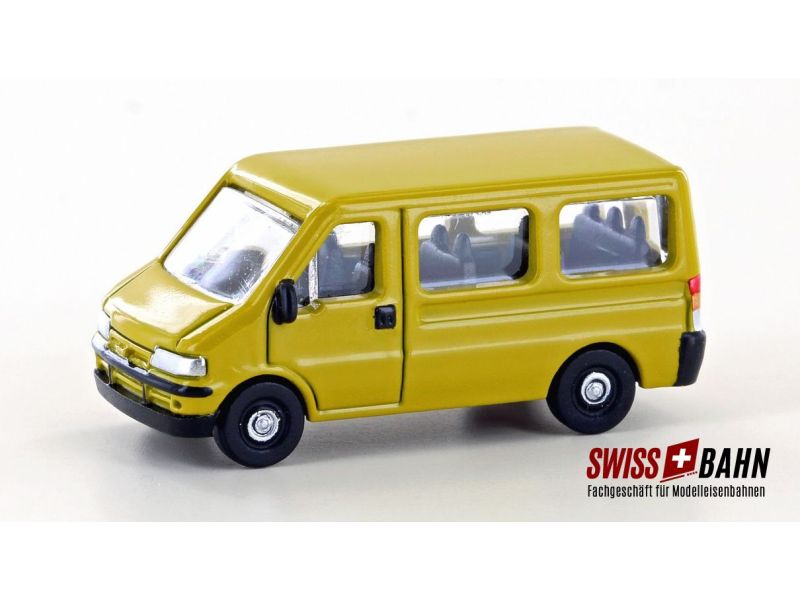 LEMKE 61313 Fiat Ducato II Bus, giallo (ferrovia in...