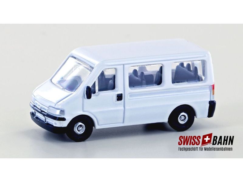 LEMKE 61310 Fiat Ducato II Bus, weiss (N) - Massstab 1:160