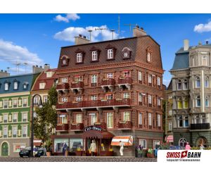 VOLLMER 43782 City-Hotel Funktionsbausatz, mit LED, H0 - Ansicht 1