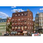 VOLLMER 43782 City-Hotel Funktionsbausatz, mit LED, H0