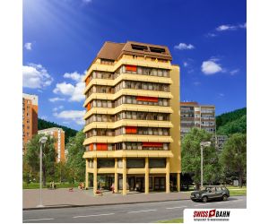 KIBRI 38218 Hochhaus mit Laden und Penthauswohnung - Ansicht 1