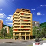 KIBRI 38218 Hochhaus mit Laden und Penthauswohnung - Ansicht 1