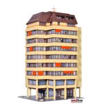 KIBRI 38218 Hochhaus mit Laden und Penthauswohnung