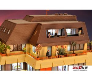 KIBRI 38218 Hochhaus mit Laden und Penthauswohnung - Detailansicht 3