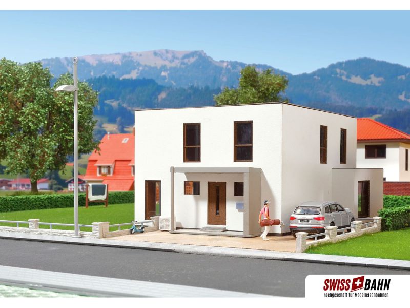 KIBRI 38339 Kubushaus Lina mit Terrasse - Polyplate