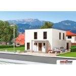 KIBRI 38339 Kubushaus Lina mit Terrasse - Polyplate - Ansicht 1