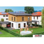 KIBRI 38337 Kubushaus Saskia mit Carport , H0