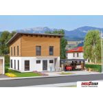 KIBRI 38337 Kubushaus Saskia mit Carport , H0 - Ansicht 1