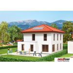KIBRI 38336 Kubushaus Mia mit Carport - Polyplate - Detailansicht 2