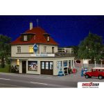 KIBRI 38202 Wohnhaus mit Werkstatt, H0 - Detailansicht 2