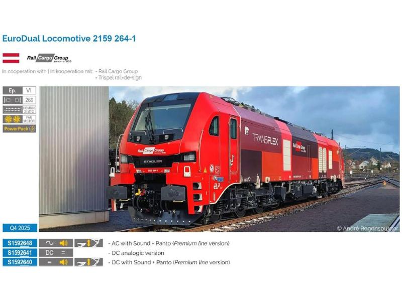 Sudexpress S1592648 Zweikraftlok BR 2159 / EuroDual ACS Sudexpress S1592648 Zweikraftlok BR 2159 / EuroDual ACS