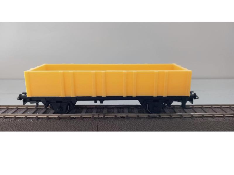 Märklin 044710 Hochbordwagen -gelb H0 Märklin 044710 Hochbordwagen -gelb H0