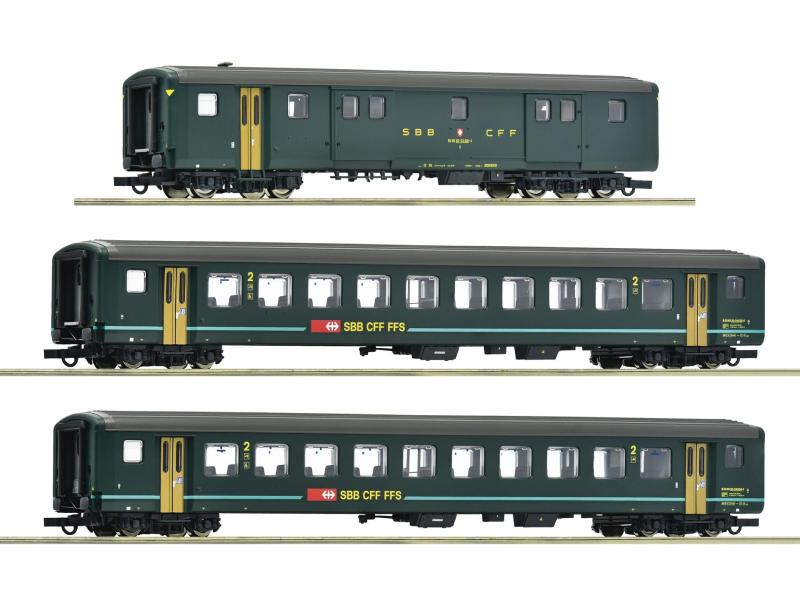 ROCO 6200090 SBB Interregiozug - Gepäckwagen der Schweizerischen Bundesbahn
