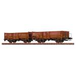 BRAWA 48640 Set-Güterwagen mit Ladegut "Rüben"