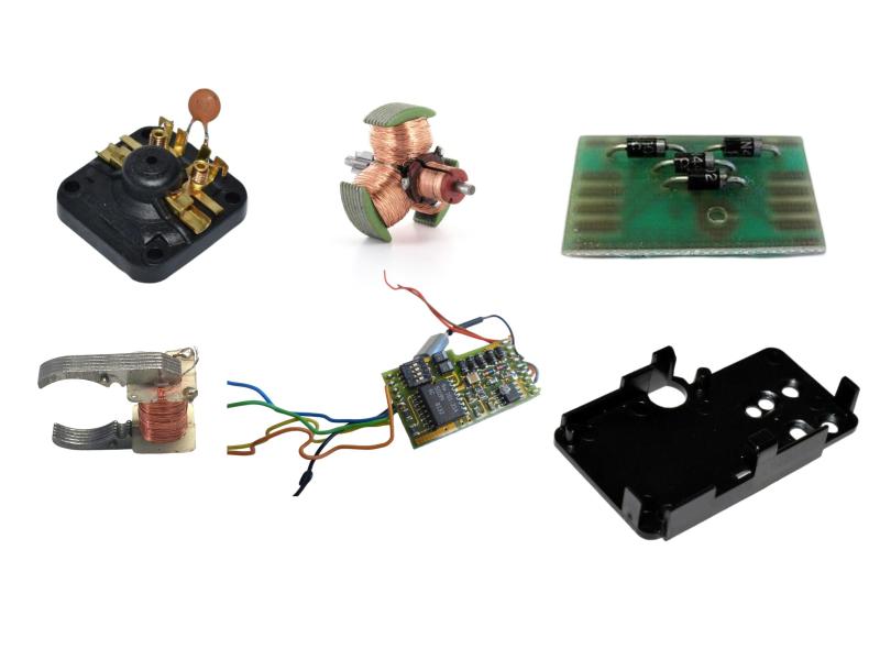 Märklin 02781 Ersatzmotor, Decoder, Diodenplatine Märklin 02781 Ersatzmotor, Decoder, Diodenplatine