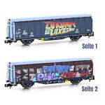 HOBBYTRAIN 24669 SBB Schiebewandwagen mit Graffiti - Ansicht 1