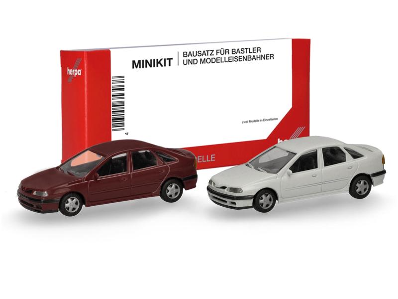 HERPA 014113 Renault Laguna, Rosso Siena e Bianco...