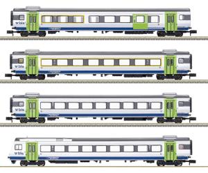 MINITRIX 18293 BLS Schnellzugwagen-Set "GOLDENPASSLINE"