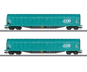 MÄRKLIN 47164 SNCB Schiebeplanenwagen-Set Rils - Ansicht 1