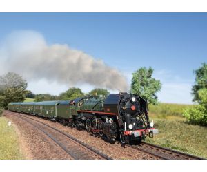 TRIX 25141 -01 Zugset 4 tlg. Dampflok 141 R1244 Mikado