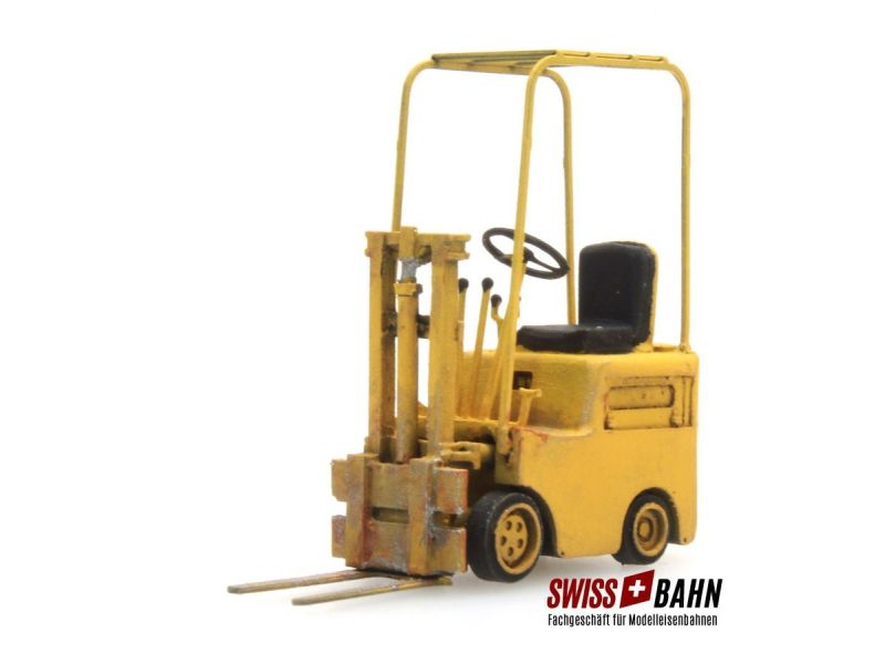 ARTITEC 10.342 Chariot élévateur jaune H0 (Bs)